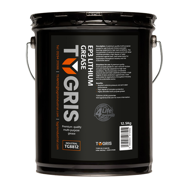 TYGRIS Lithium EP3 Grease 12.5kg - TG8812